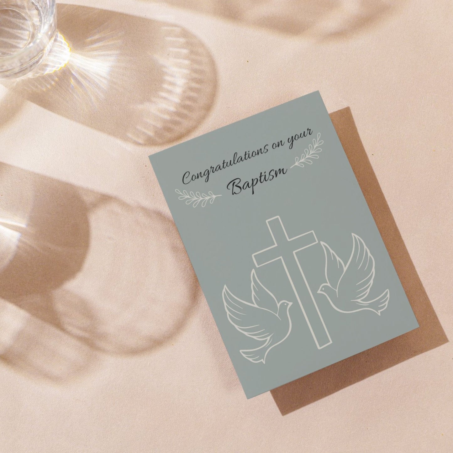 BAP074 - Congratulations on Your Baptism Card