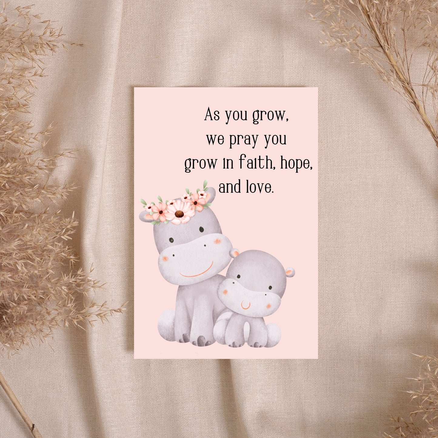 KBD034 - We Pray You Grow In Faith Birthday Card
