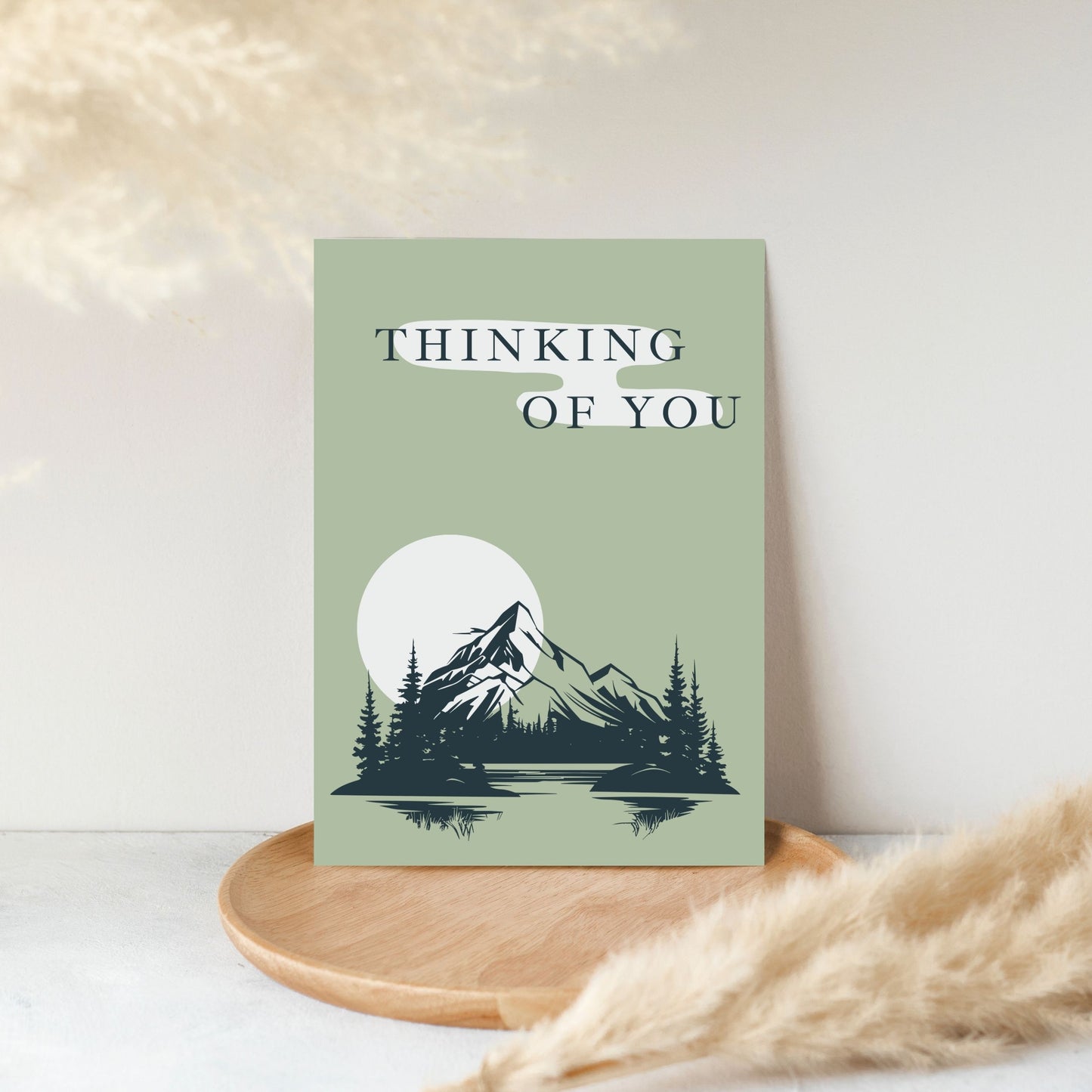MTOY081 - Thinking of You Green Mountain Card