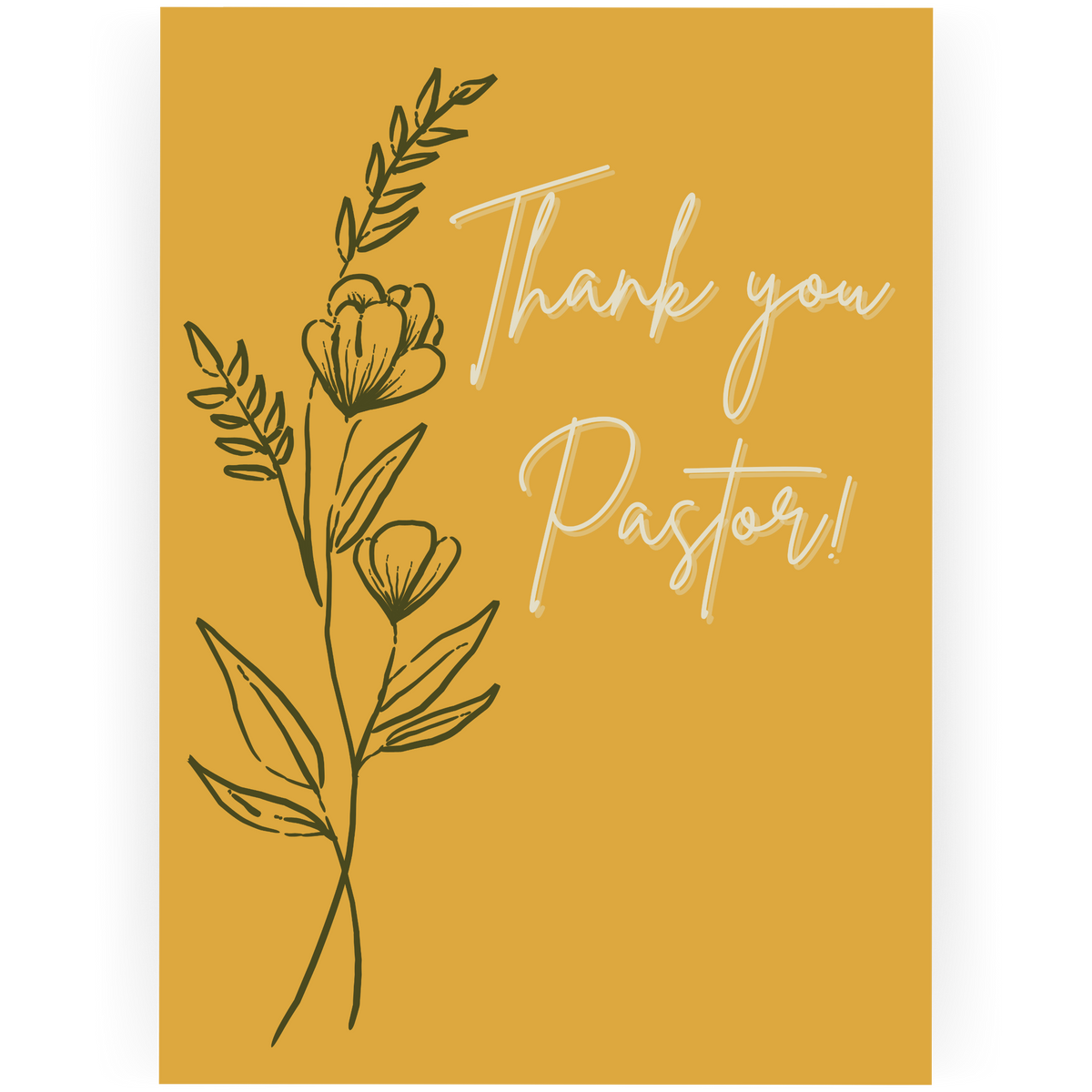 PA127 - Thank You, Pastor