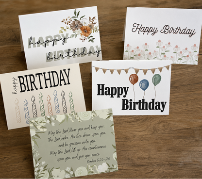 Birthdays  Boxed Cards - 1 Case