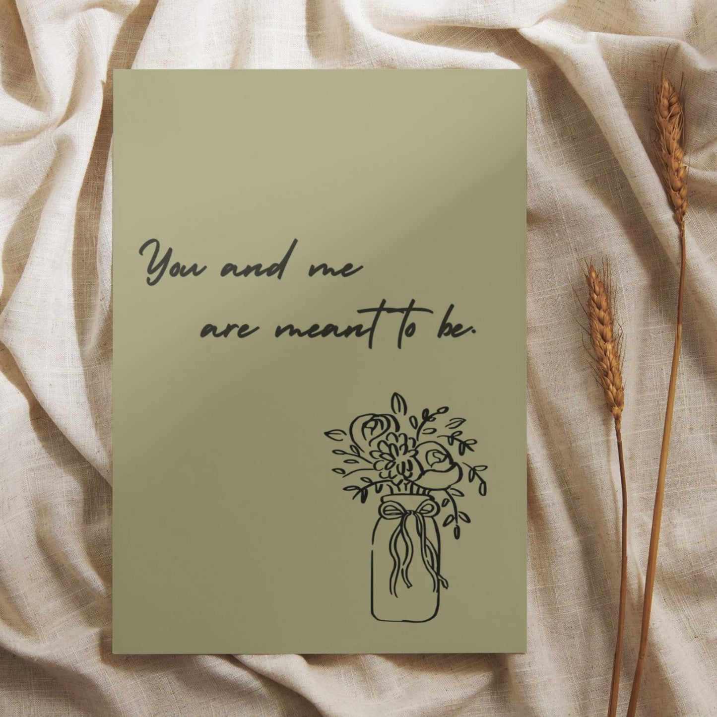 ANY096 - You and Me Anniversary Card