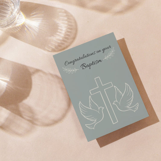 BAP074 - Congratulations on Your Baptism Card