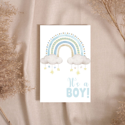 BBY059 - It's a Boy Card