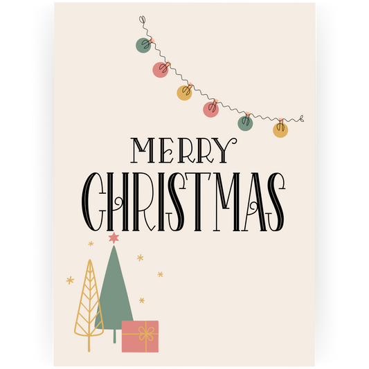 CHR069 - Merry Christmas Garland