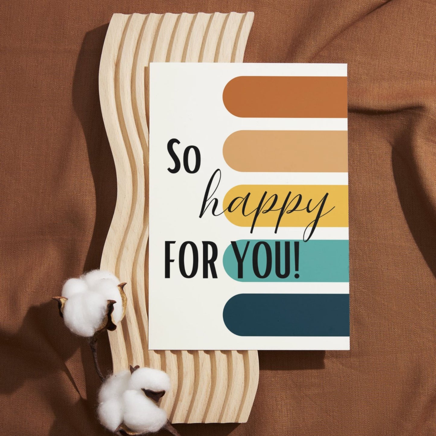 CON124 - So Happy For You Card