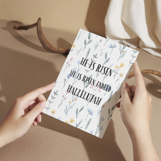 EAS097 - He is Risen Indeed Easter Card