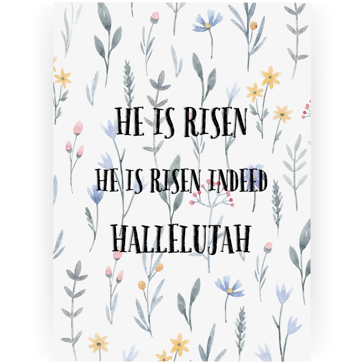 EAS097 - He is Risen Indeed Easter Card