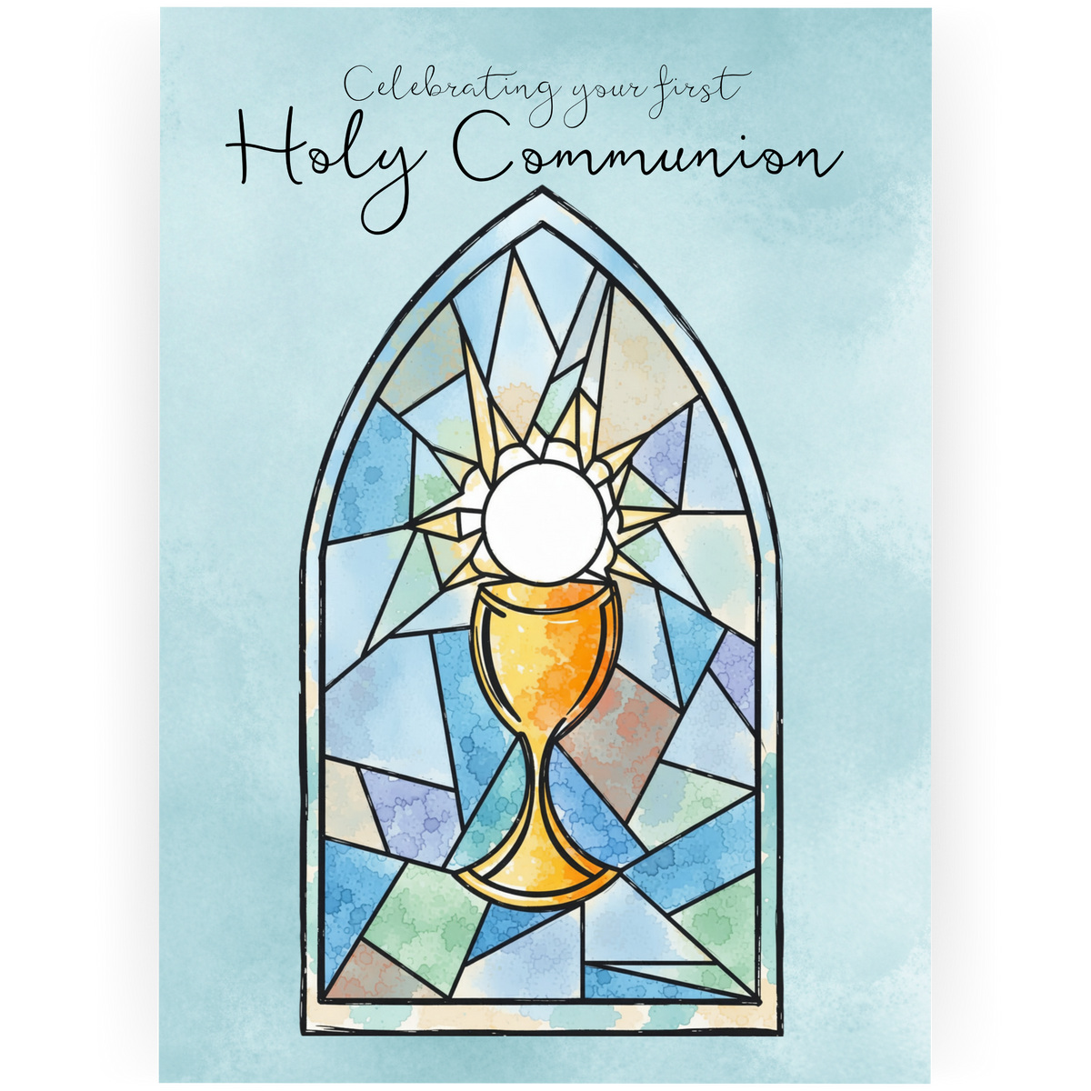 FRC167 - First Communion Card