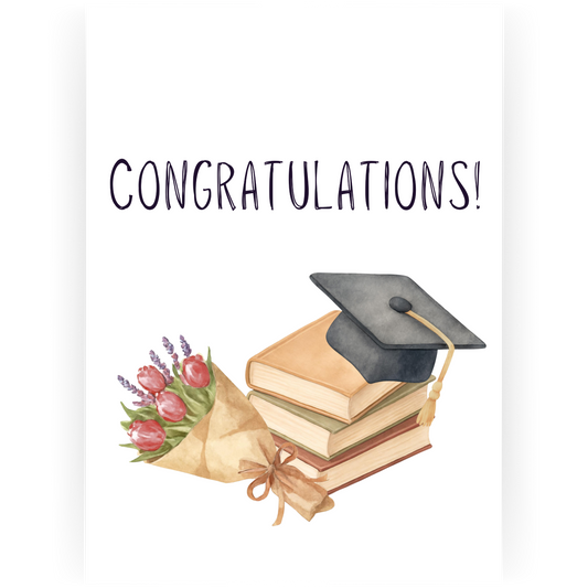 GRA109 - Congratulations Graduation Card