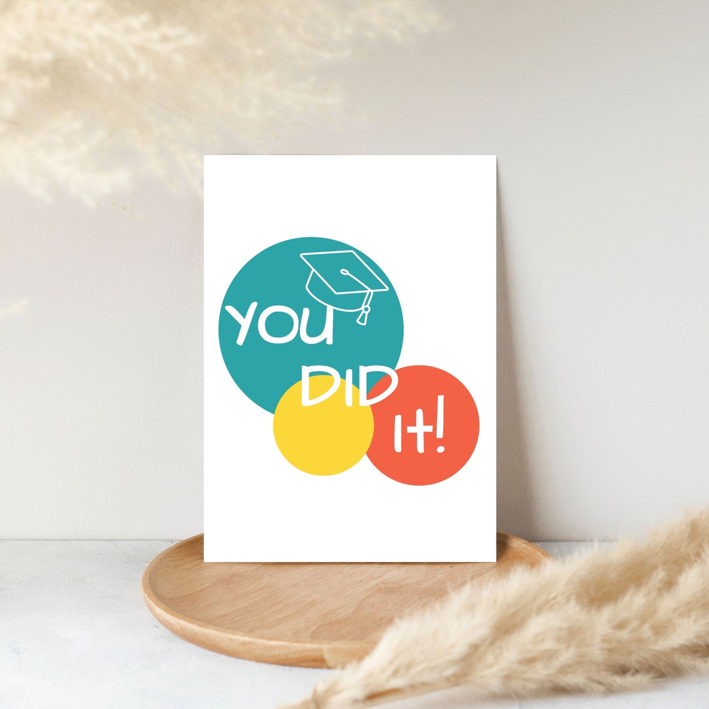 GRA137 - You Did It Graduation Card