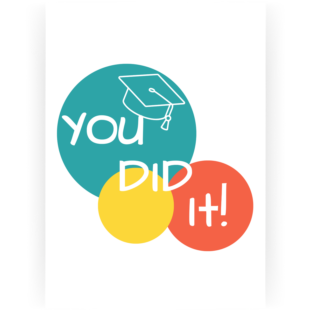 GRA137 - You Did It Graduation Card