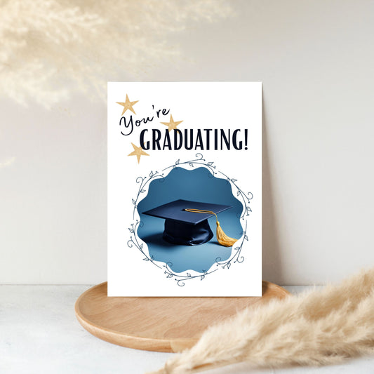 GRA138 - You're Graduating Card
