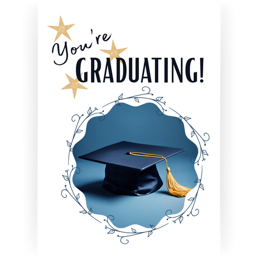 GRA138 - You're Graduating Card