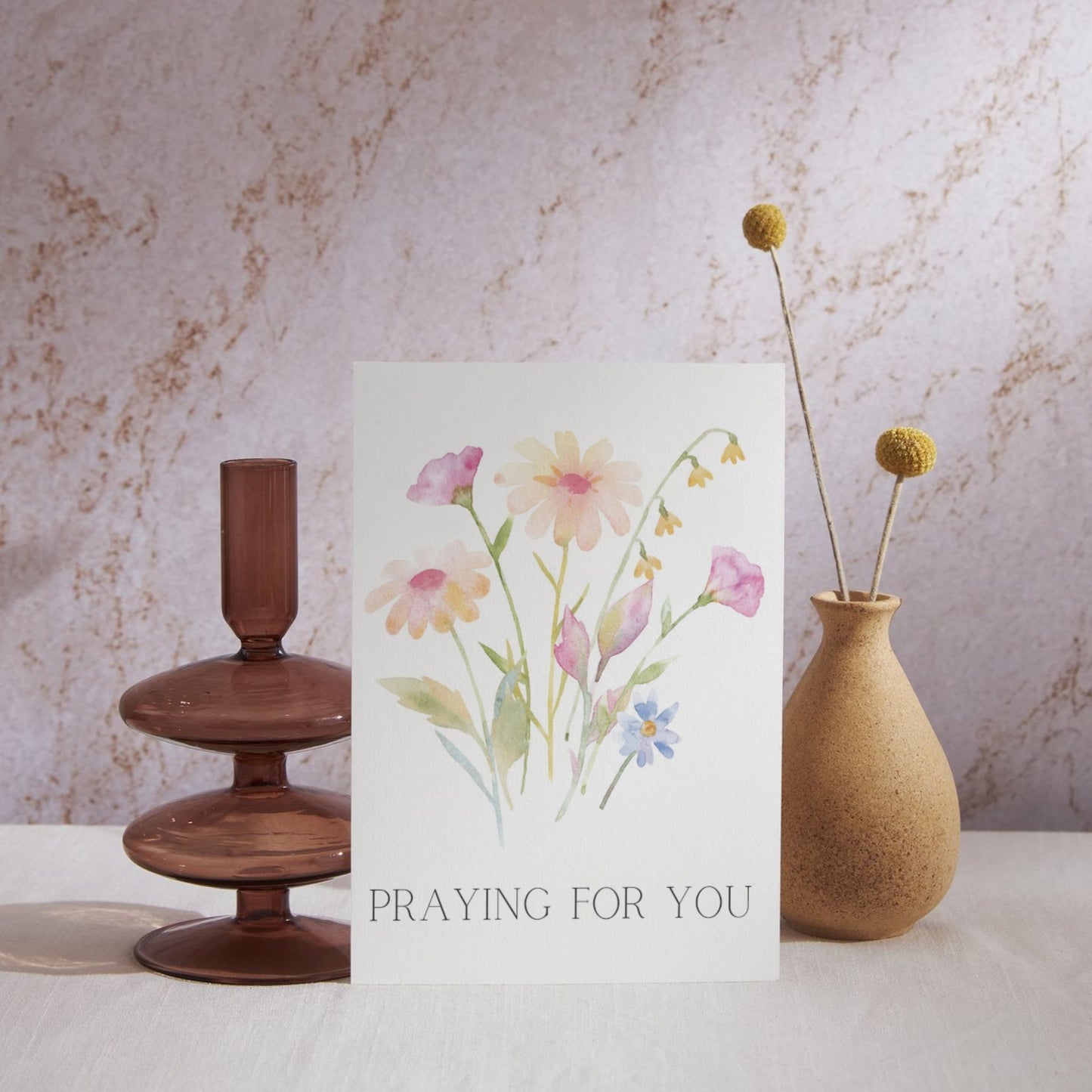 GWS102 - Praying For You Get Well Soon Card