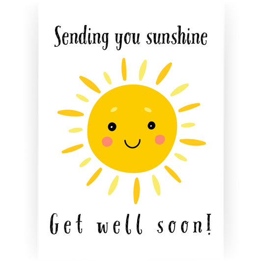 GWS104 - Sending You Sunshine, Get Well Soon