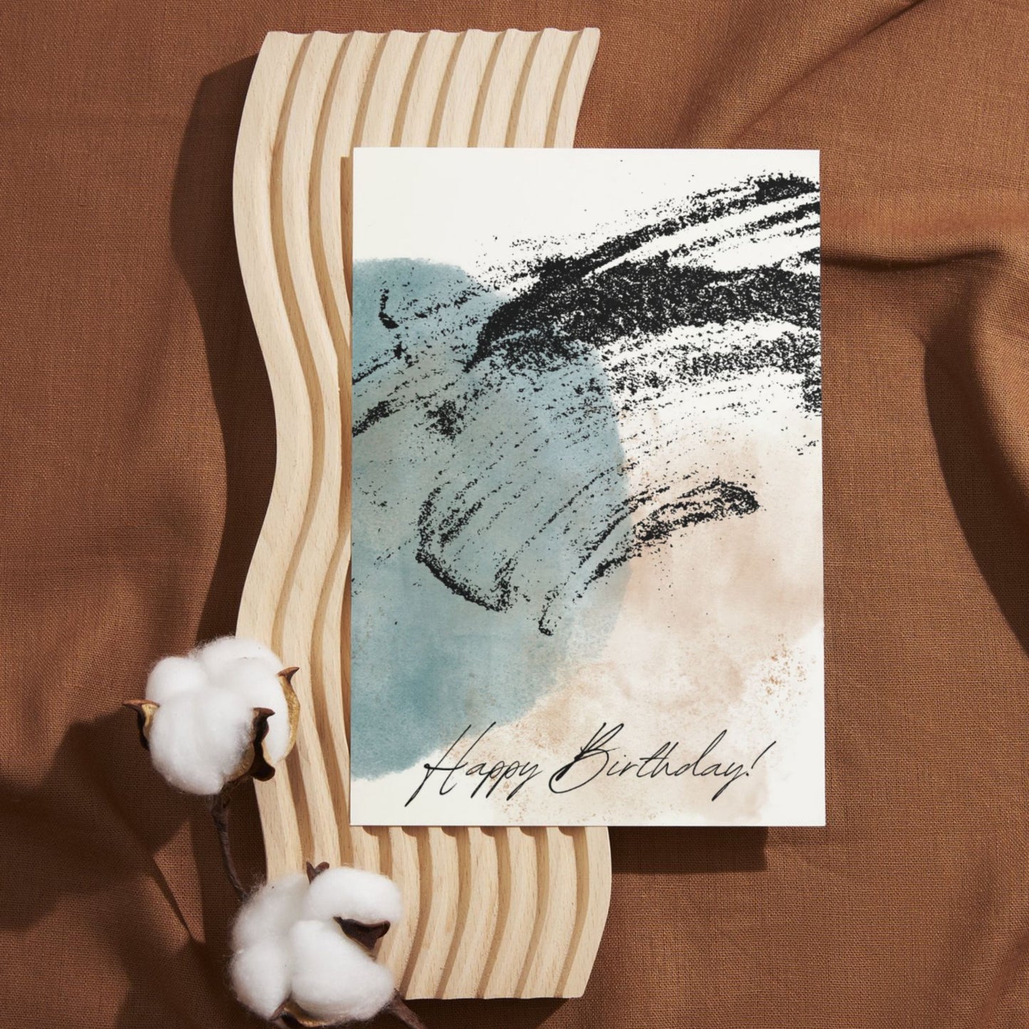MBD023 - Happy Birthday Watercolor Card
