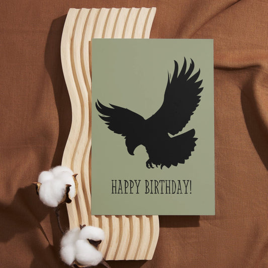 MBD029 - Eagle Happy Birthday Card