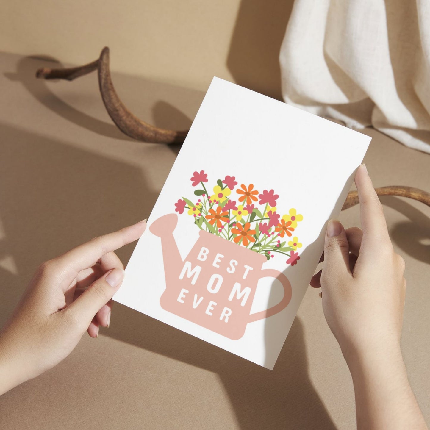 MD134 - Best Mom Ever Mother's Day Card
