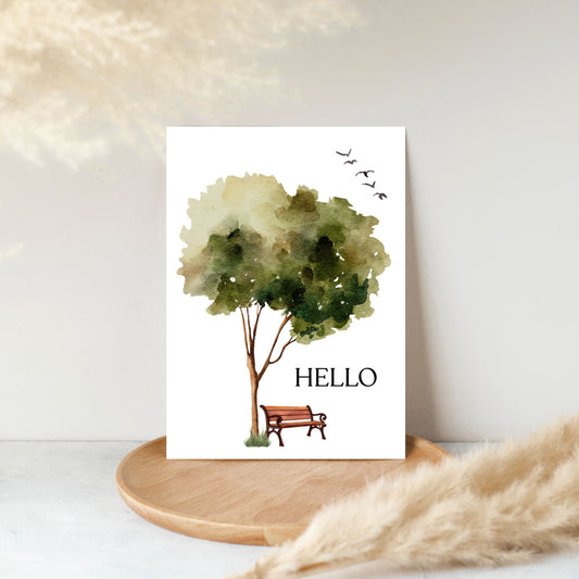 MTOY079 - Hello, Tree Thinking of You Card