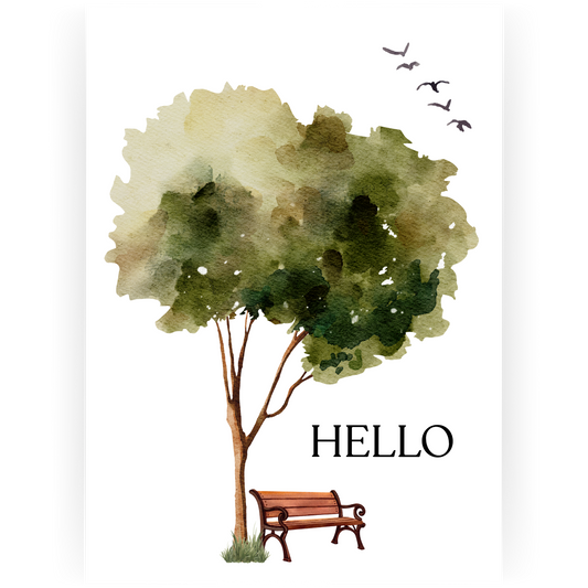 MTOY079 - Hello, Tree Thinking of You Card