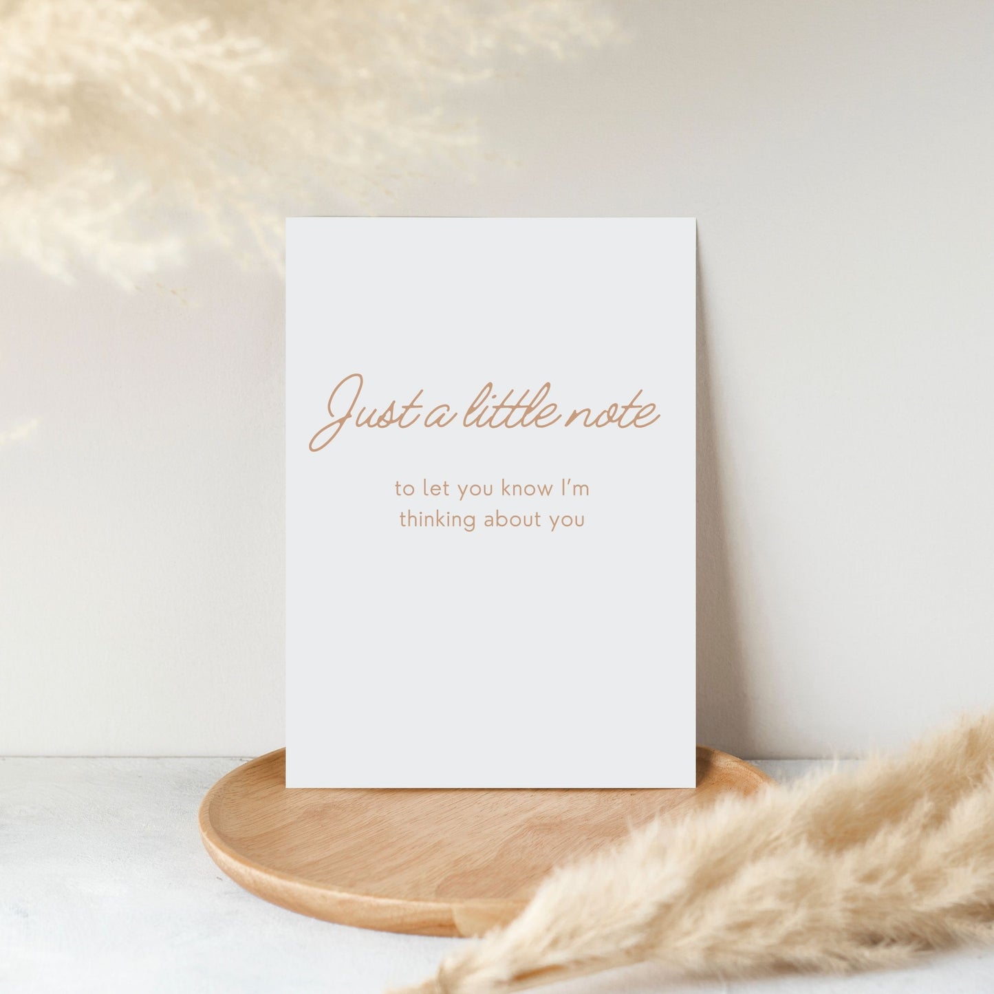 MTOY080 - Just a Little Note Card