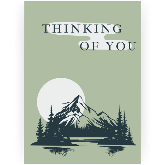 MTOY081 - Thinking of You Green Mountain Card