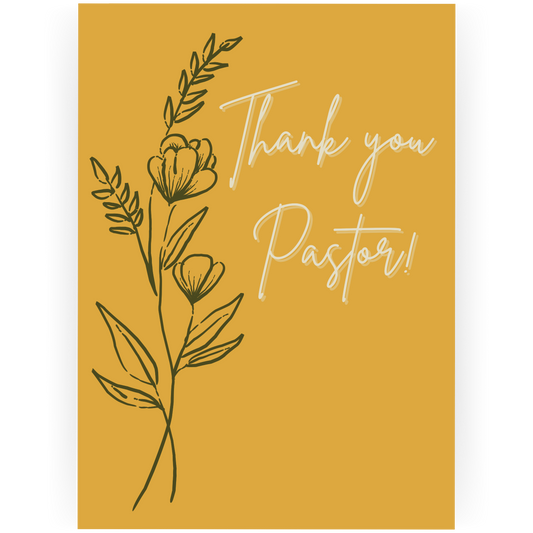 PA127 - Thank You, Pastor