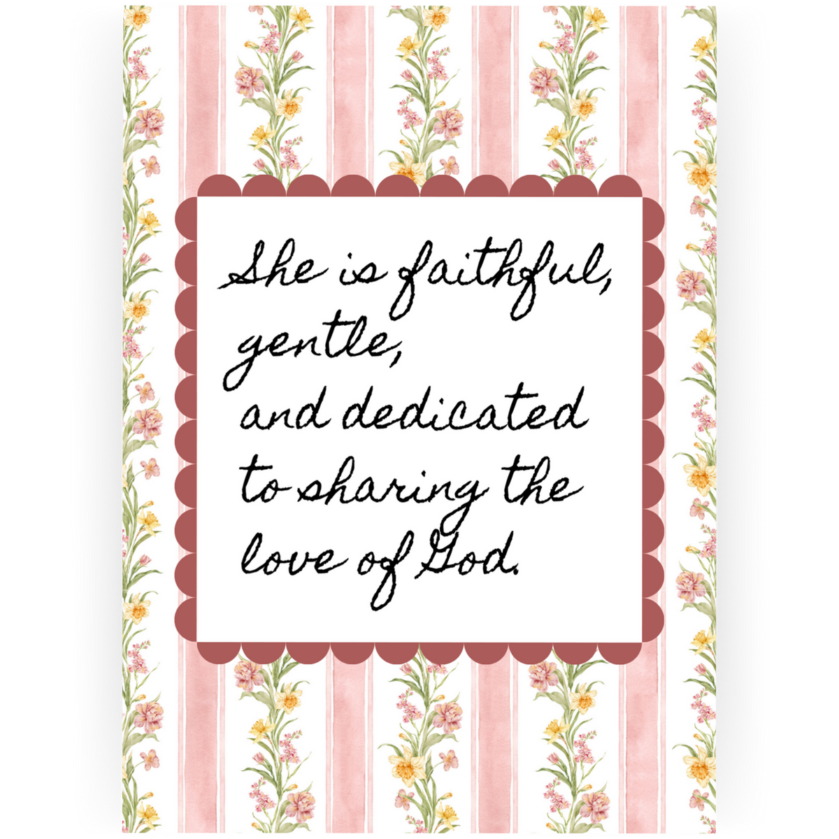 PA150 - Pastor Appreciation (Pastor's Wife) Card