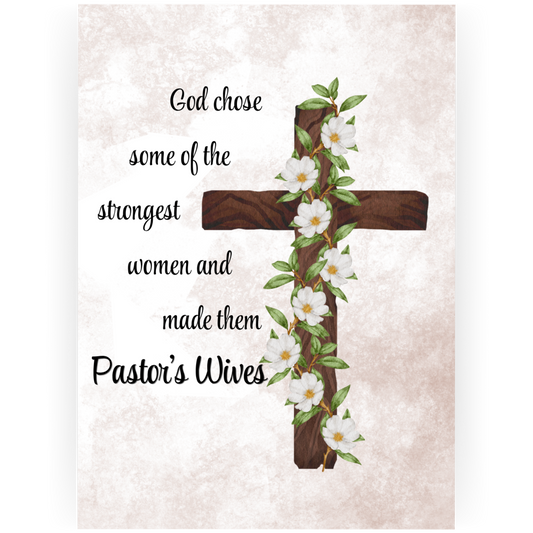 PA151  - Pastor Appreciation (Pastor's Wife) Card