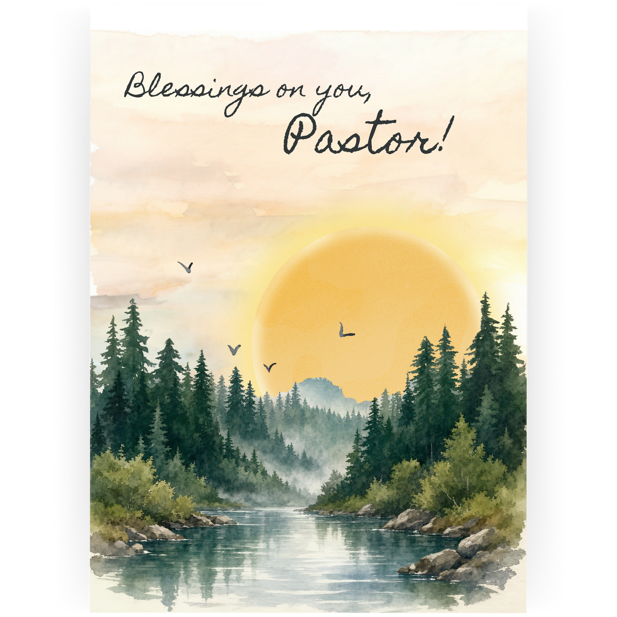 PA201 - Pastor Appreciation Card