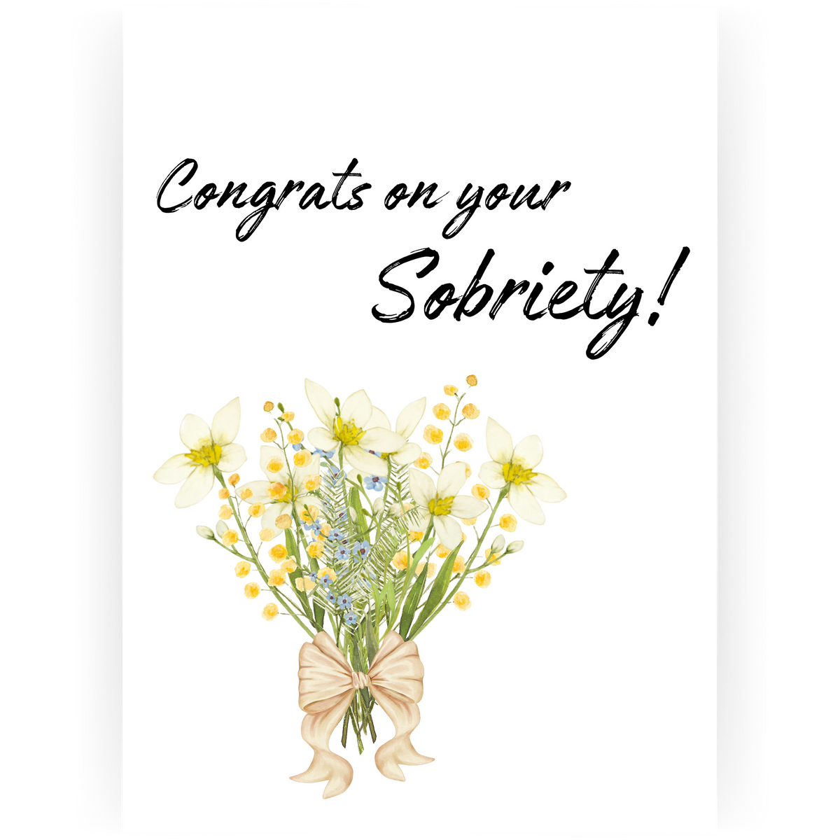RA132 - Congrats on your Sobriety Card
