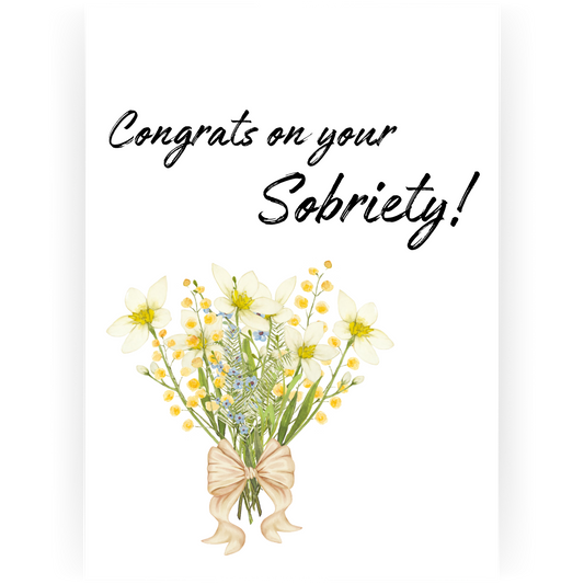 RA132 - Congrats on your Sobriety Card