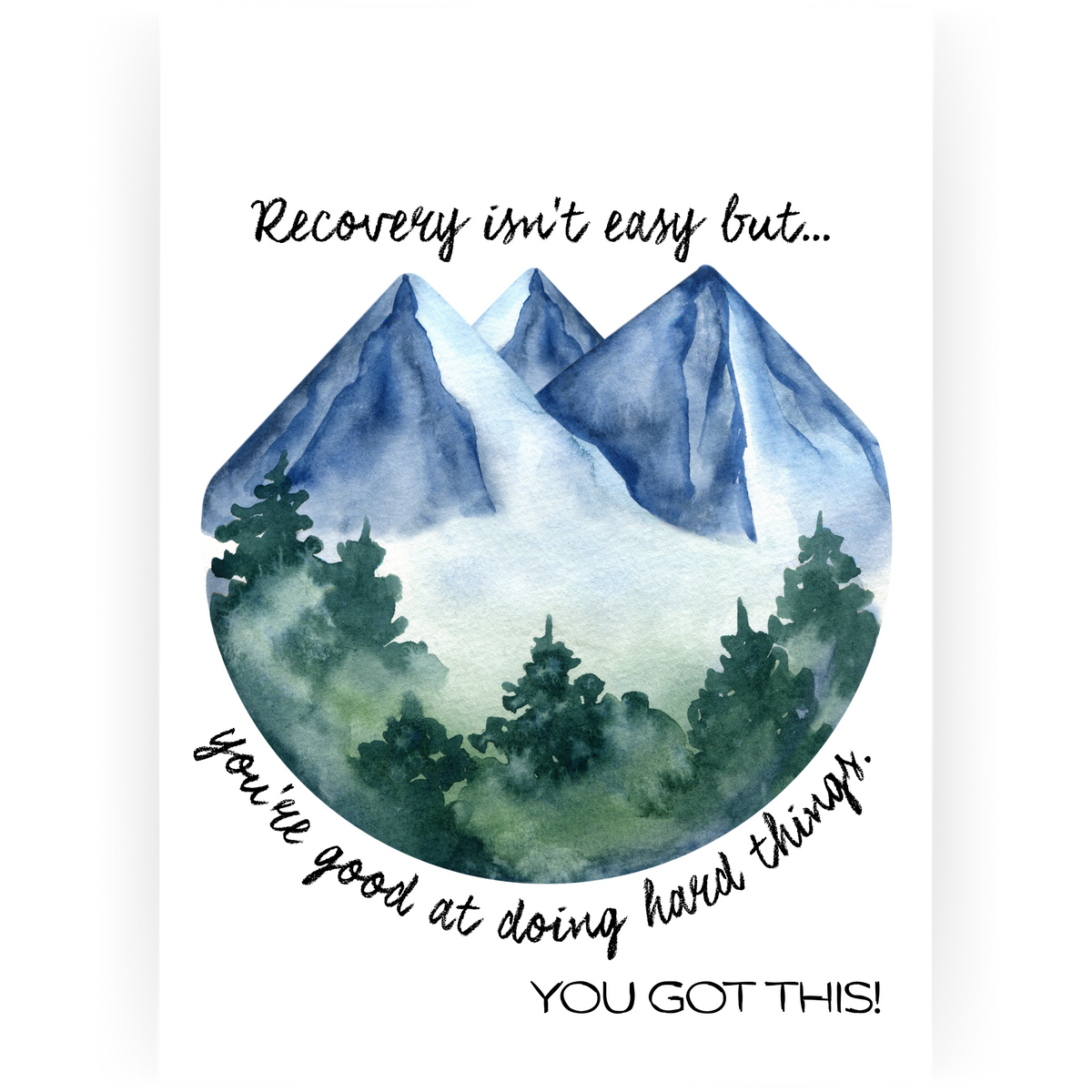 RA202 - Recovery Anniversary Card