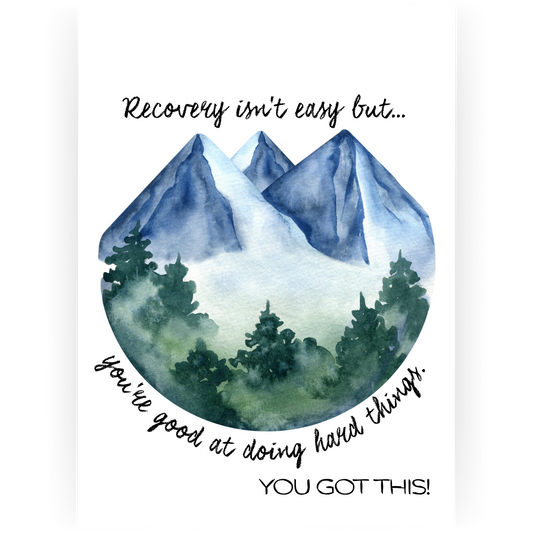 RA202 - Recovery Anniversary Card