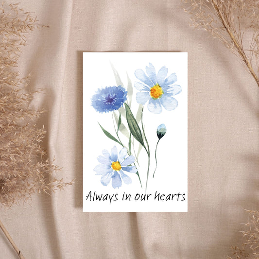 SY002 - Always in Our Hearts Card