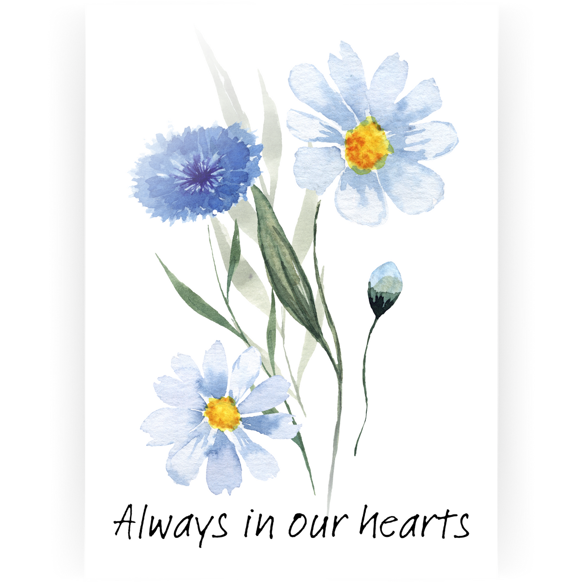 SY002 - Always in Our Hearts Card