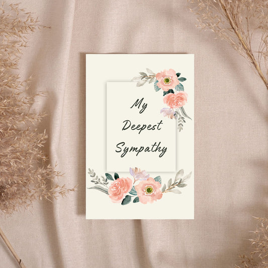 SY006 - My Deepest Sympathy Card
