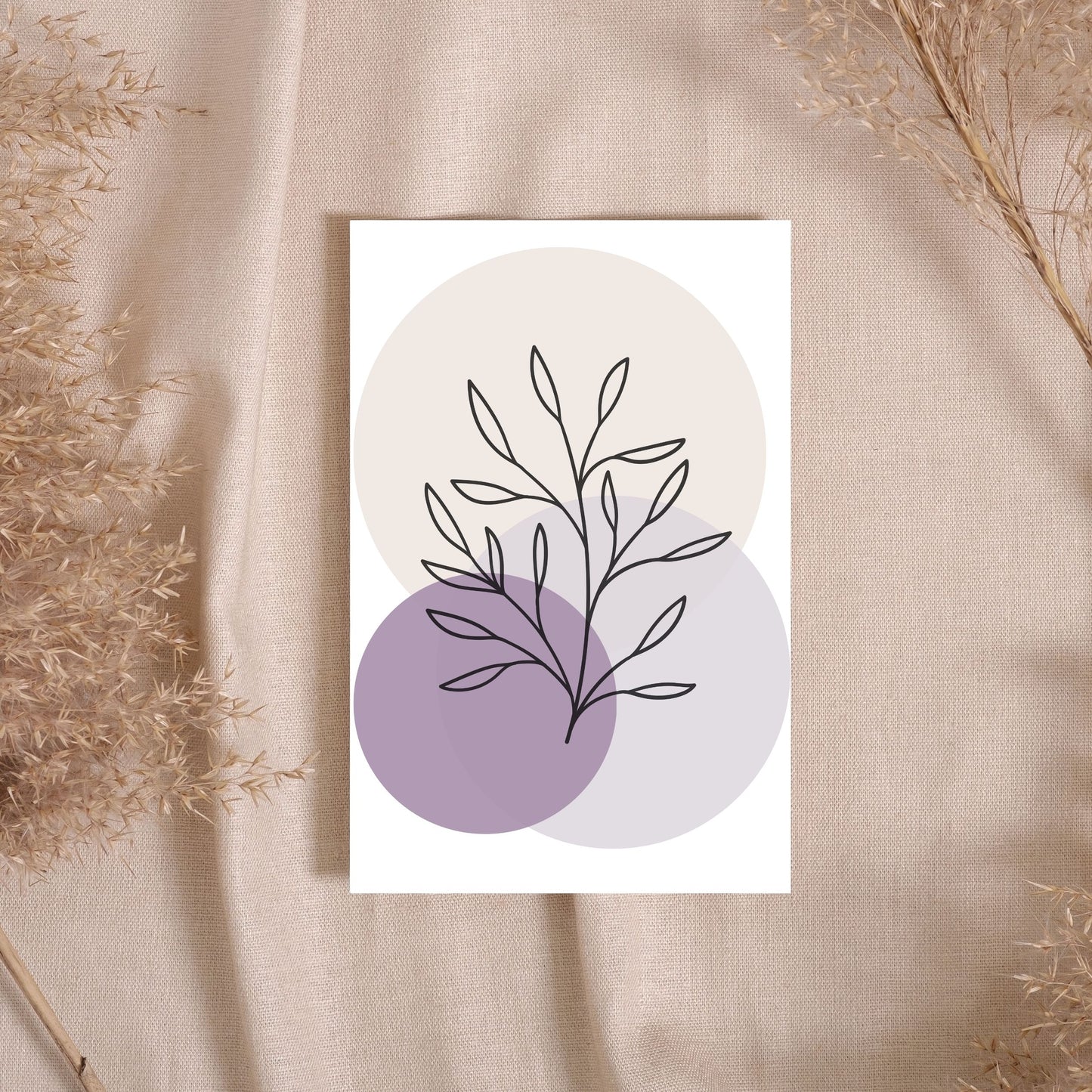 SY007 - Purple Sympathy Card