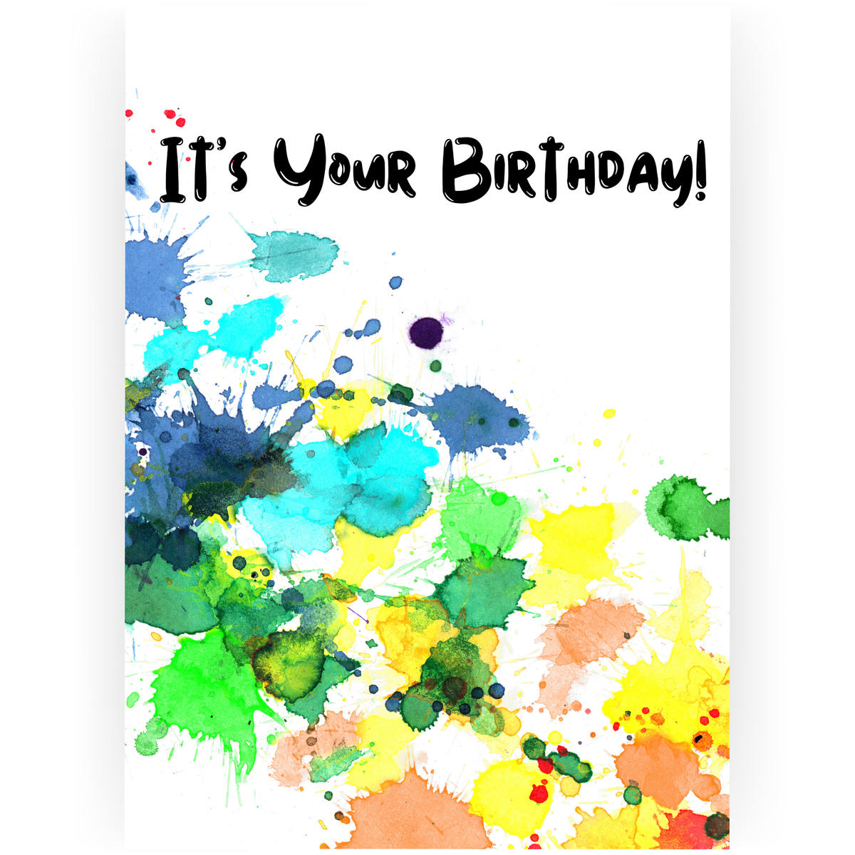TBD017 - It's Your Birthday Card (Teen)