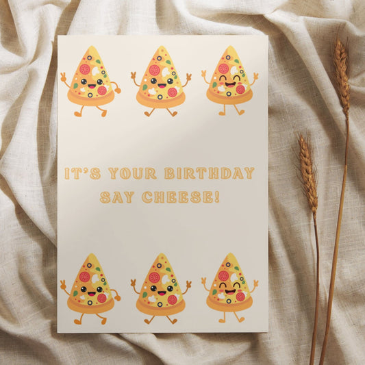 TBD021 - Say Cheese Birthday Card (Teen)