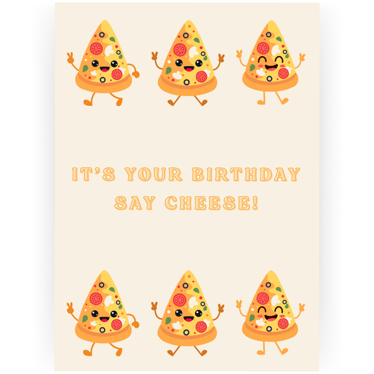 TBD021 - Say Cheese Birthday Card (Teen)