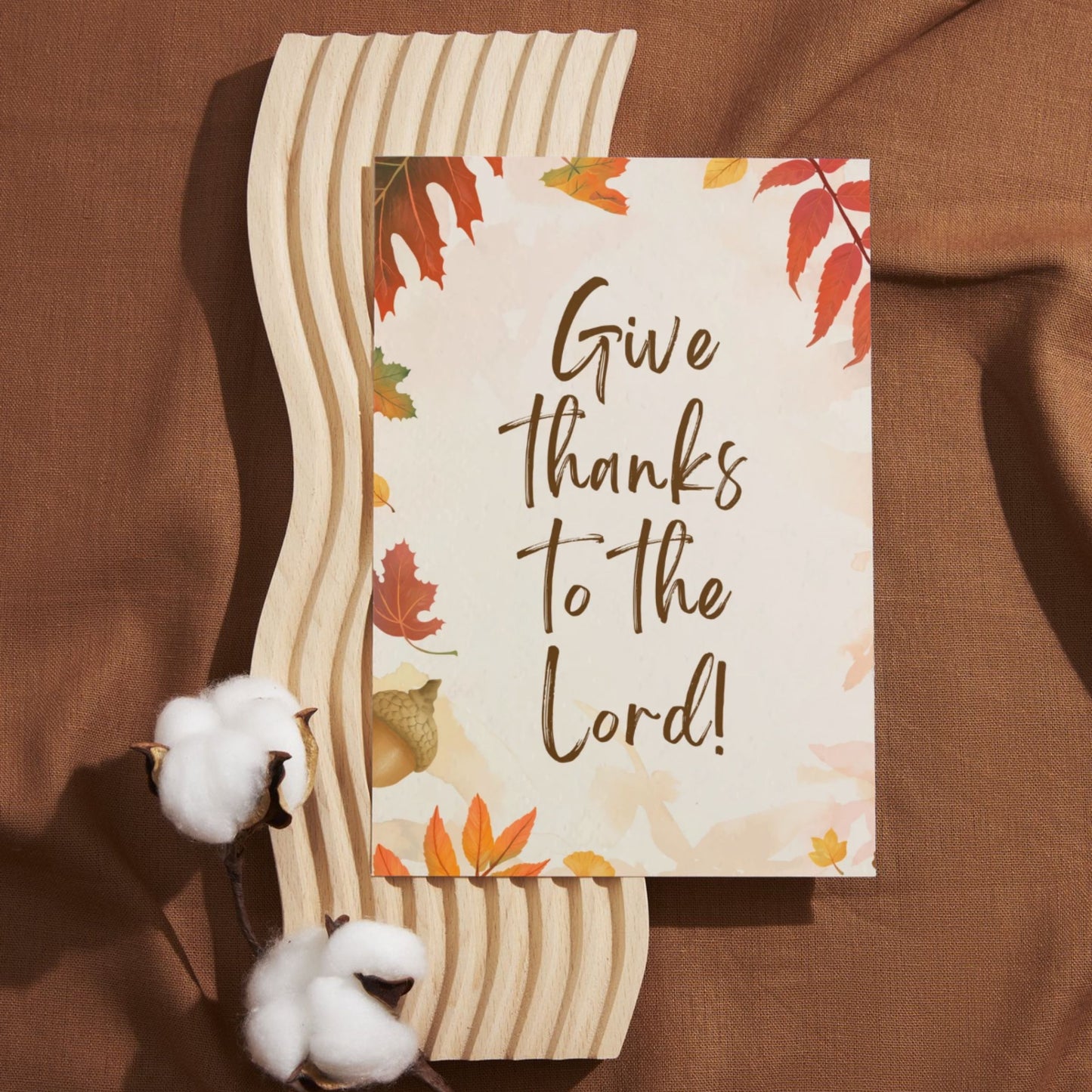 TKG063 - Give Thanks to the Lord Card