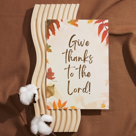 TKG063 - Give Thanks to the Lord Card