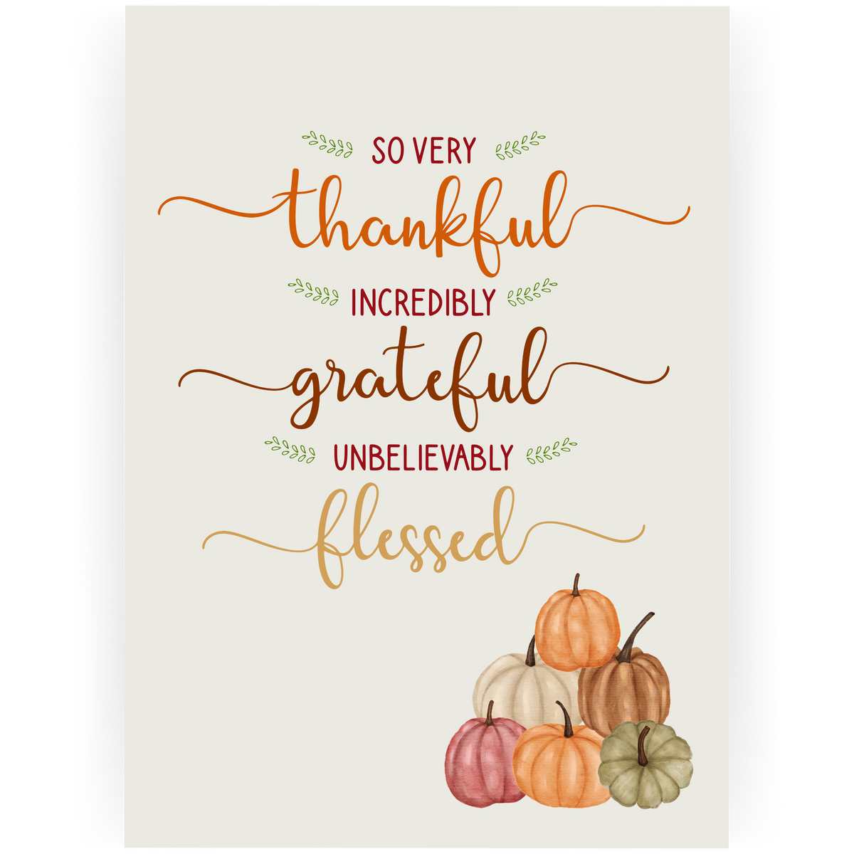TKG064 - Thankful, Grateful, Blessed