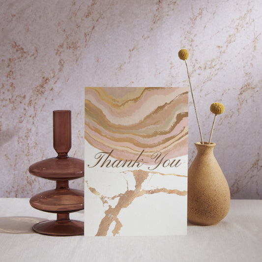 TY051 - Thank You Rose Gold Card