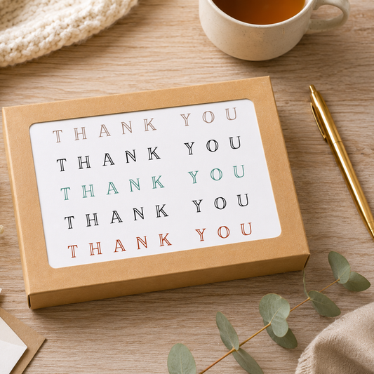 Thank You Boxed Cards - 1 Case