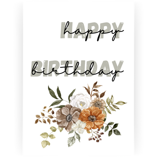 WBD037 - Happy Birthday Bouquet