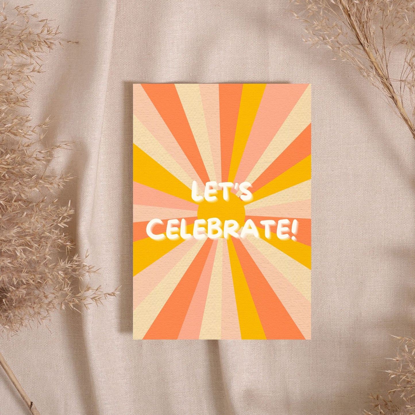 WBD042 - Let's Celebrate Birthday Card
