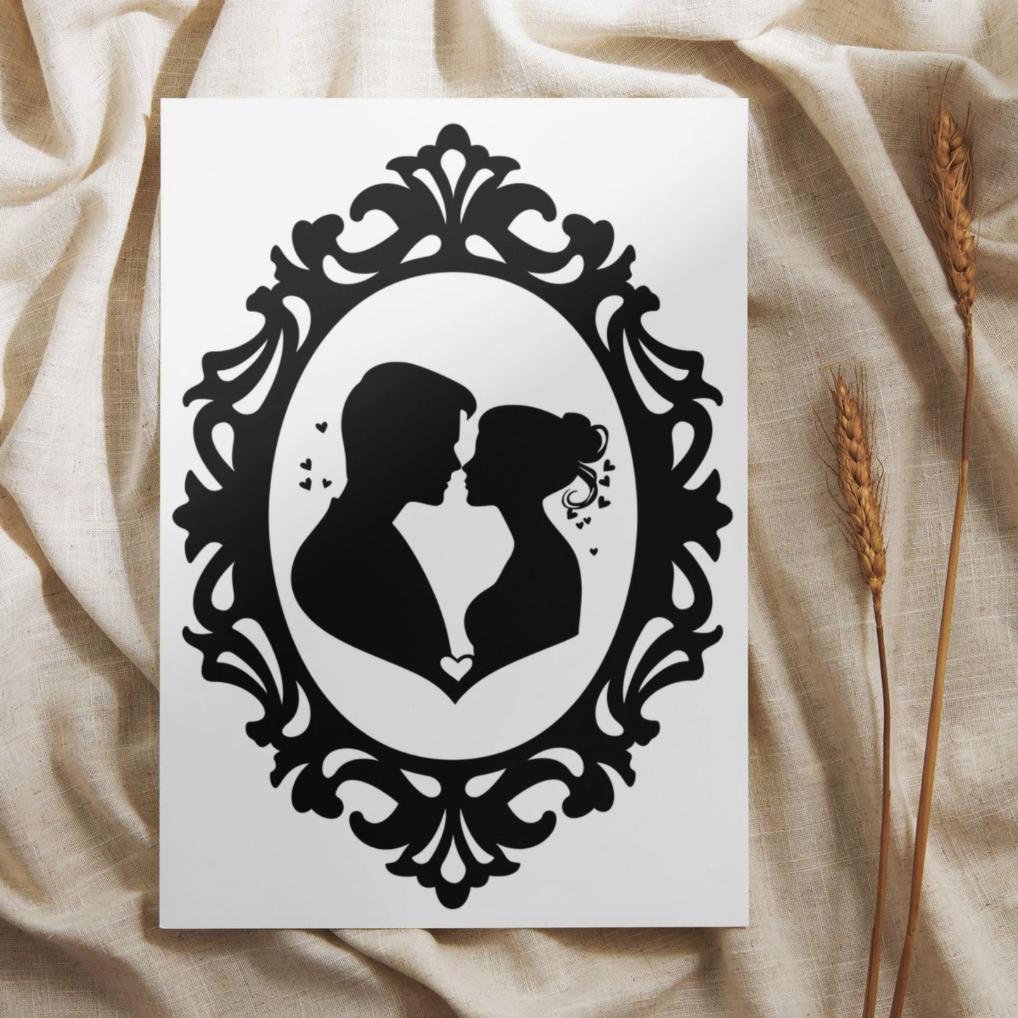 WED089 - Silhouette Wedding